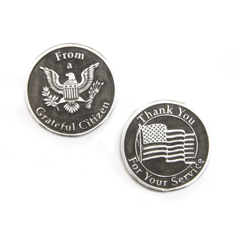 Grateful Citizen to a Veteran Coin