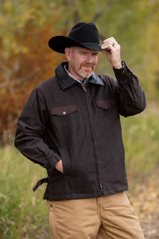 Wyoming Traders Men’s Oilskin Concealed Carry Jacket