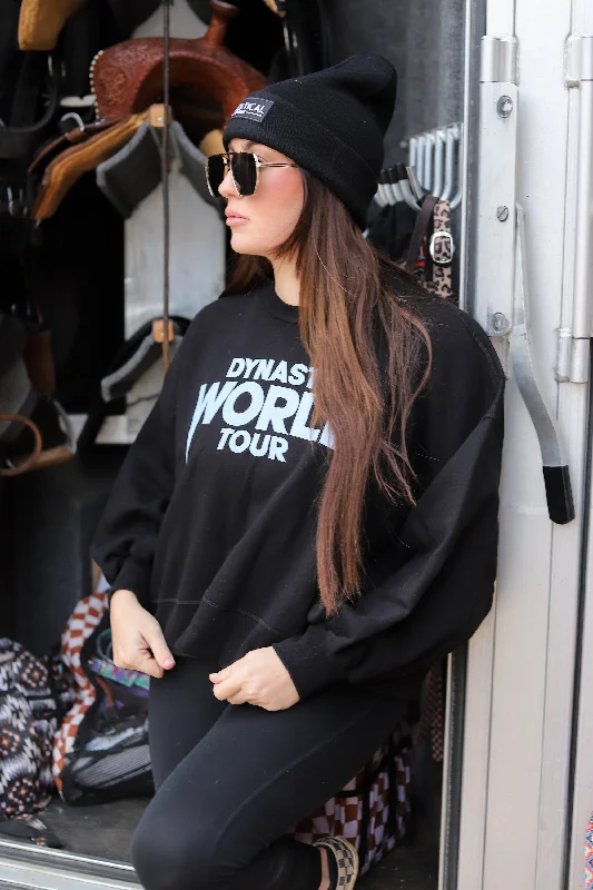 DYNASTY WORLD TOUR BLACK PULLOVER