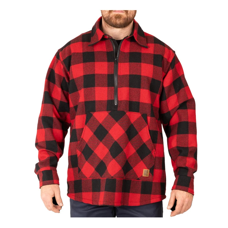 Northland® Wool Quarter-Zip Jac-Shirt