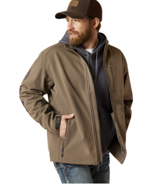 Ariat Men’s Logo 2.0 Softshell Jacket Banyan Bark