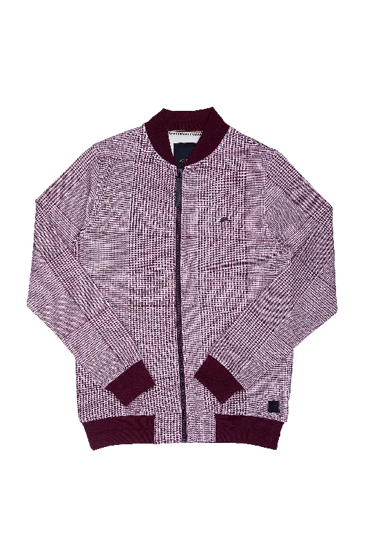 Derek | Men's Plaid Bomber