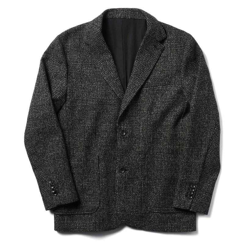 The Sheffield Sportcoat in Coal Slub Check