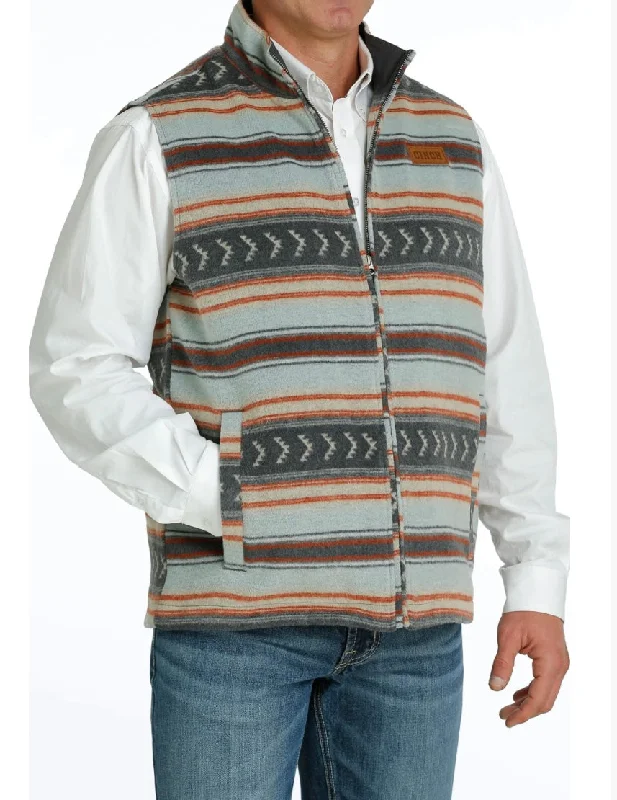 Cinch Men's Multi Colored Wooly Vest