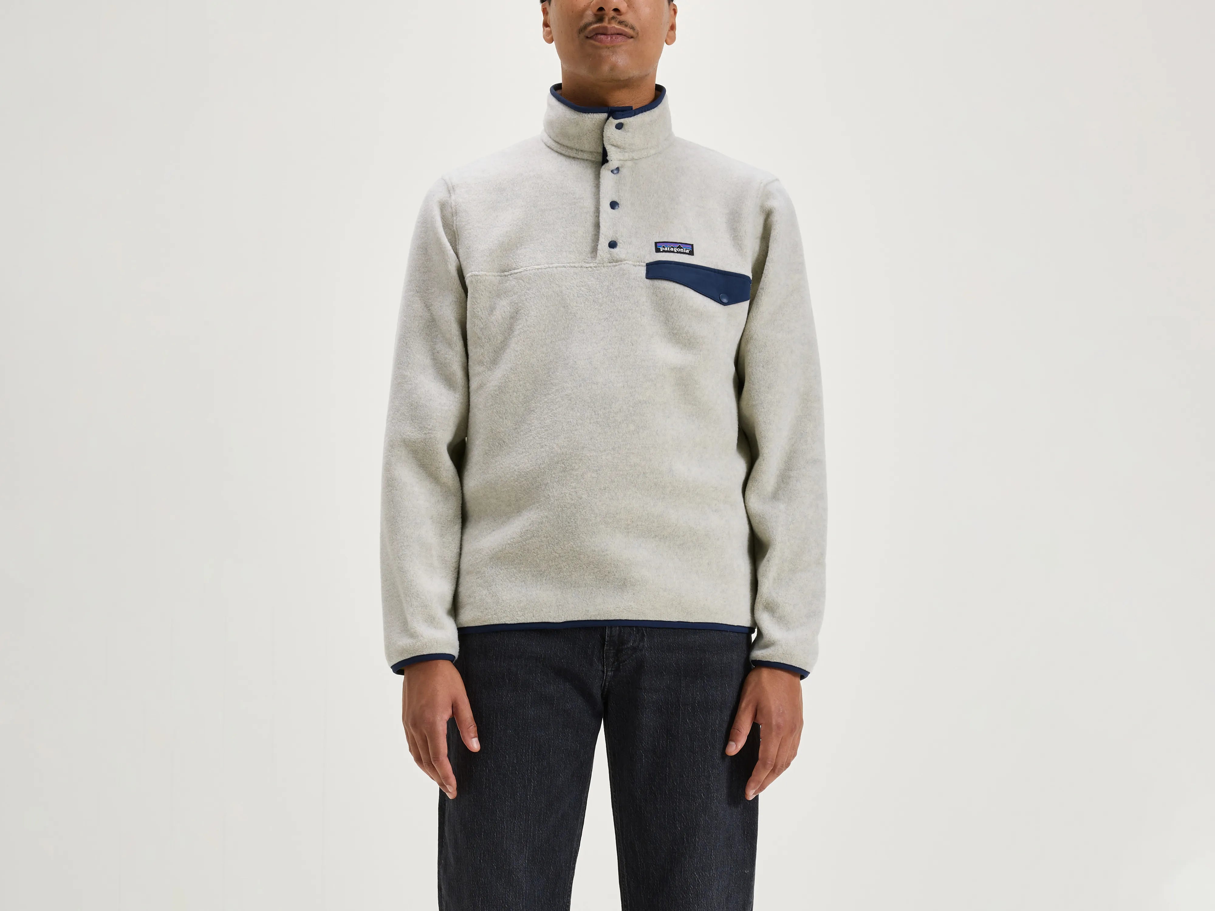 Men'S Synchilla Snap-T Fleece Pullover (242 / M / OATMEAL)