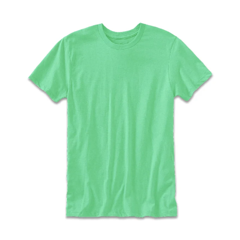 Classic Cotton Blend Crew Neck T -  2024 Summer Colors