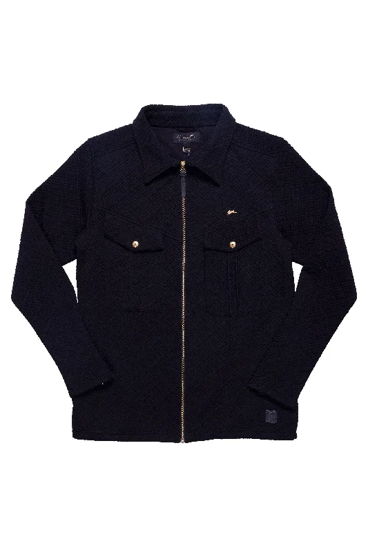 Verne | Men's Long Sleeve Quilted Shirt Jacket