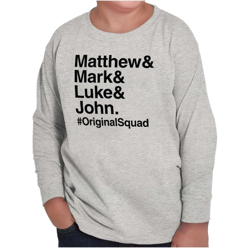 Original Saint Squad Youth Long Sleeve T Shirt