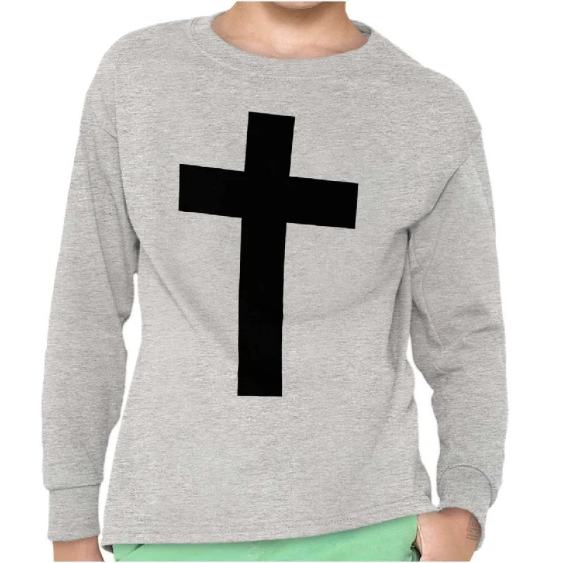 Cross Youth Long Sleeve T Shirt