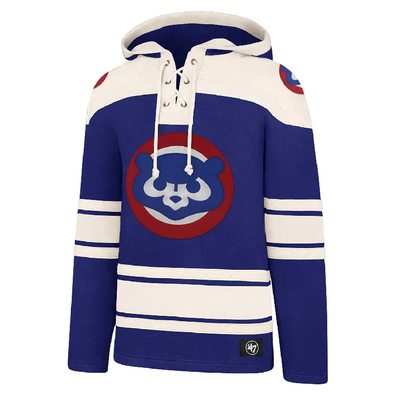 Chicago Cubs Royal 1984 Lacer Hooded Sweatshirt