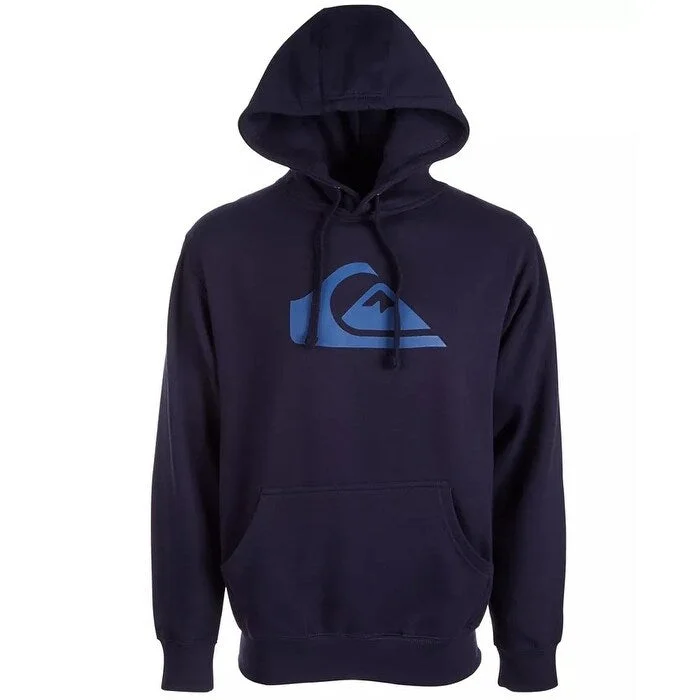 Quiksilver Men's Big Logo Hoodie Navy Size X-Large