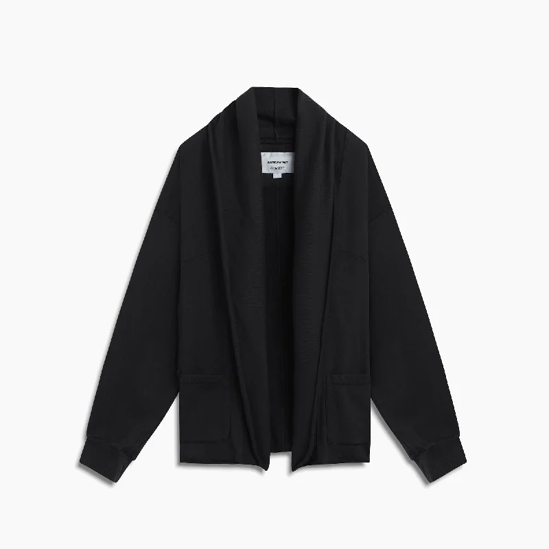 roaming cloak / washed black