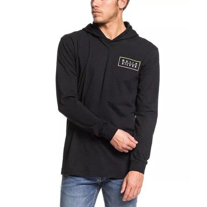 Quiksilver Men's Clued Up Hoodie Black Size Medium