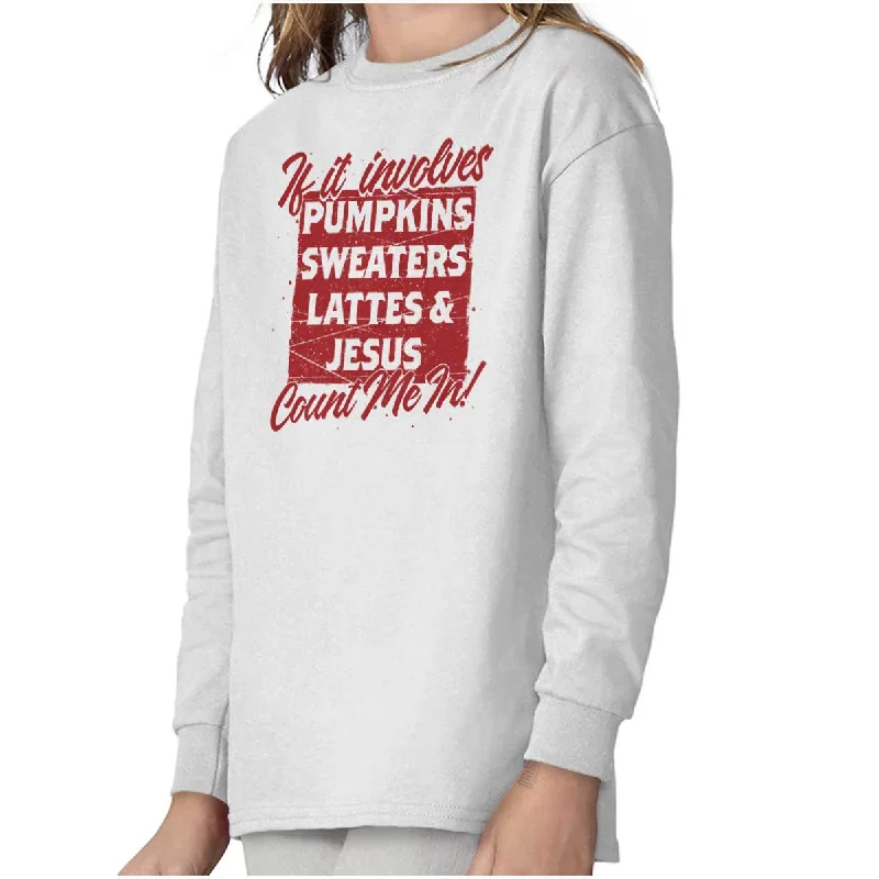 Sweater Weather Youth Long Sleeve T Shirt