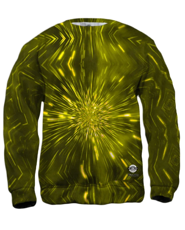 Pulsating Starry Universe Yellow