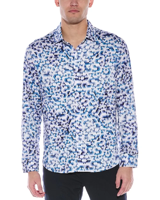 Robert Graham Malvey Classic Fit Knit Shirt