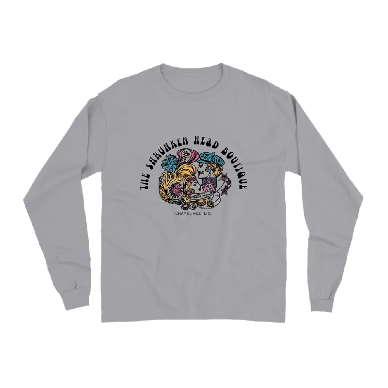 Shrunken Head Boutique Logo Adult Long Sleeve Shirt by Comfort Colors