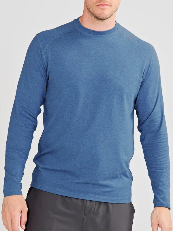 Carrollton Long Sleeve Fitness T-Shirt Jaspe