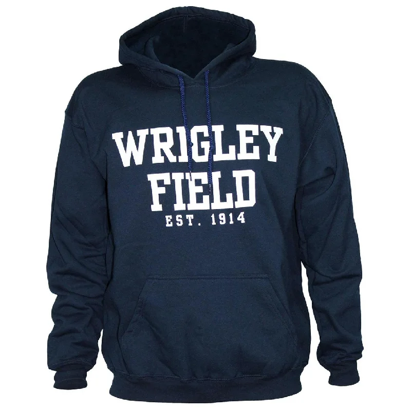 Wrigley Field Est. 1914 Navy Core Hooded Sweatshirt