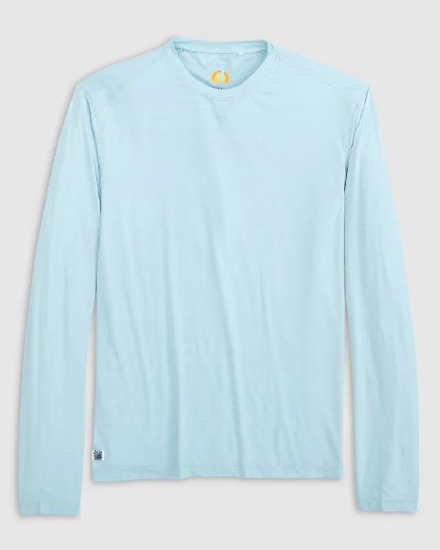 Johnnie-O Basin Prep-Formance Long Sleeve T-Shirt - Placid