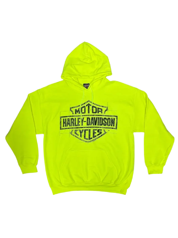 Bright Yellow Pullover Hoodie