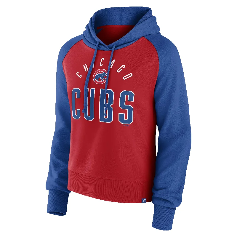 Chicago Cubs Women's Fundamentals Hooded Sweatshirt