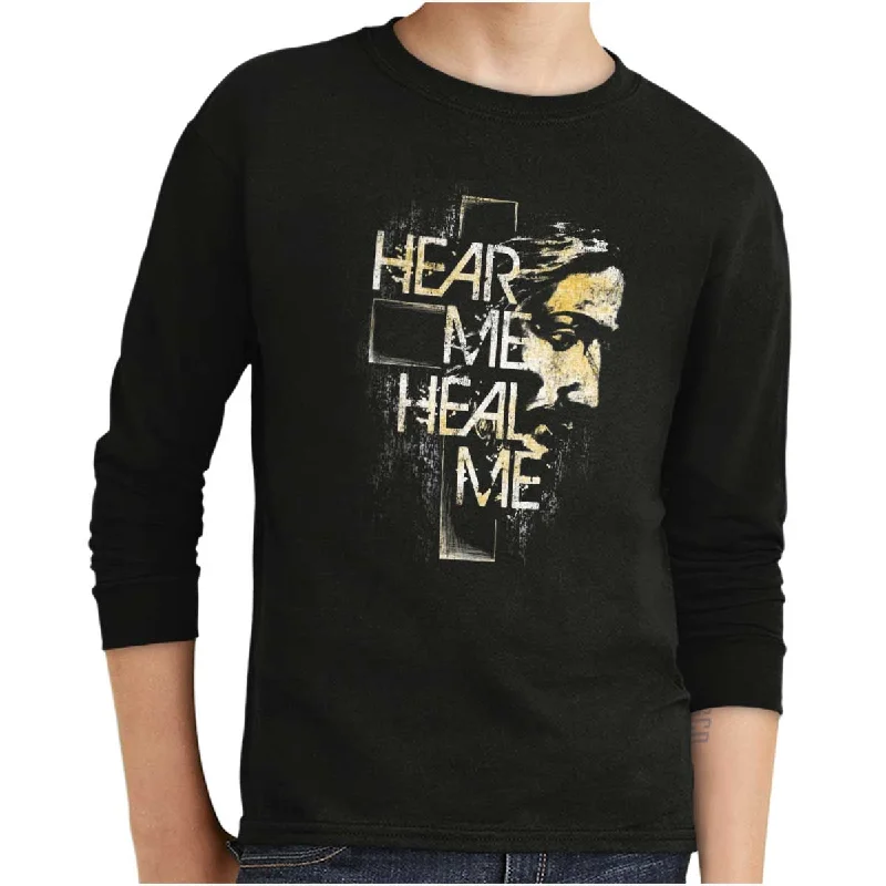 Hear Me Heal Me Youth Long Sleeve T Shirt