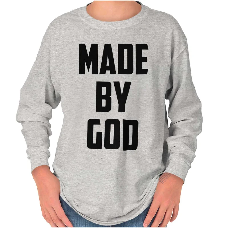 Made by Lord God Youth Long Sleeve T Shirt