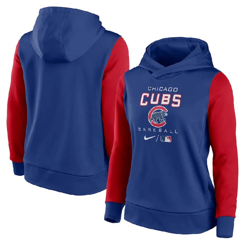 Chicago Cubs AC Women's Nike Fleece Hooded Sweatshirt