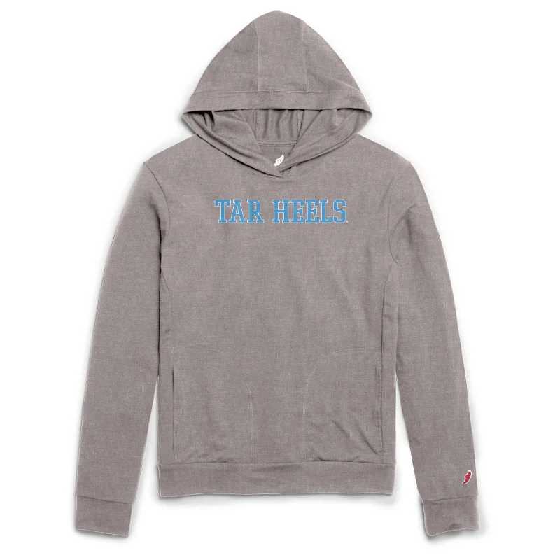 Carolina Tar Heels Grey Hooded Long Sleeve by League