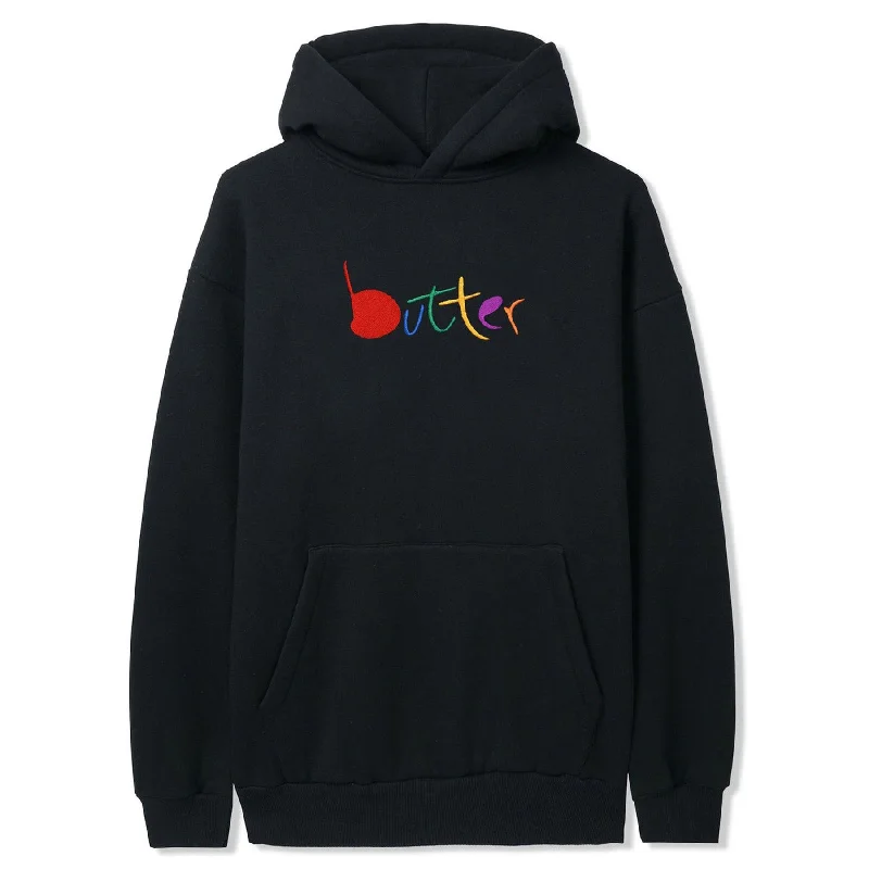 Butter Goods Art Pullover Hood Black