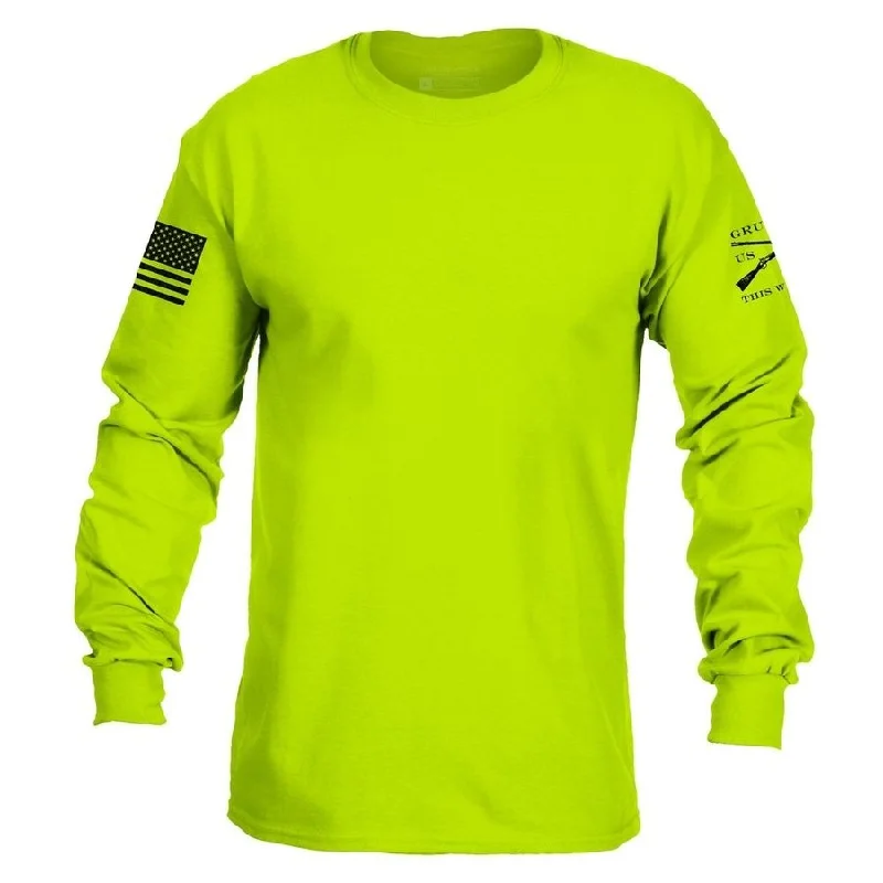 Basic Long Sleeve - Safety Green