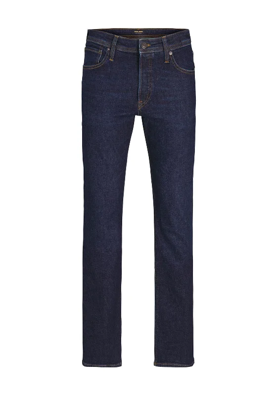 Jack & Jones Jake Bootcut Jeans, Blue Denim