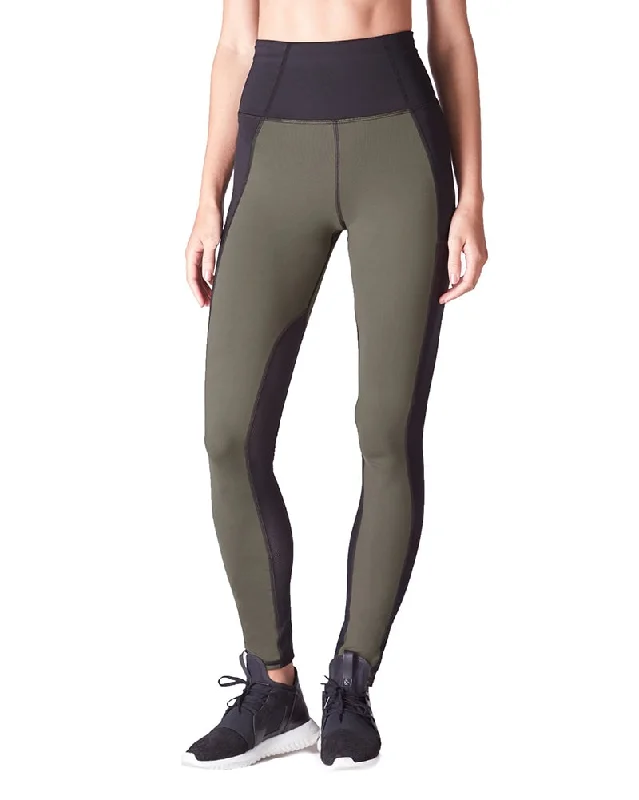 Michi Summit High Waisted Legging - Womens - Olive