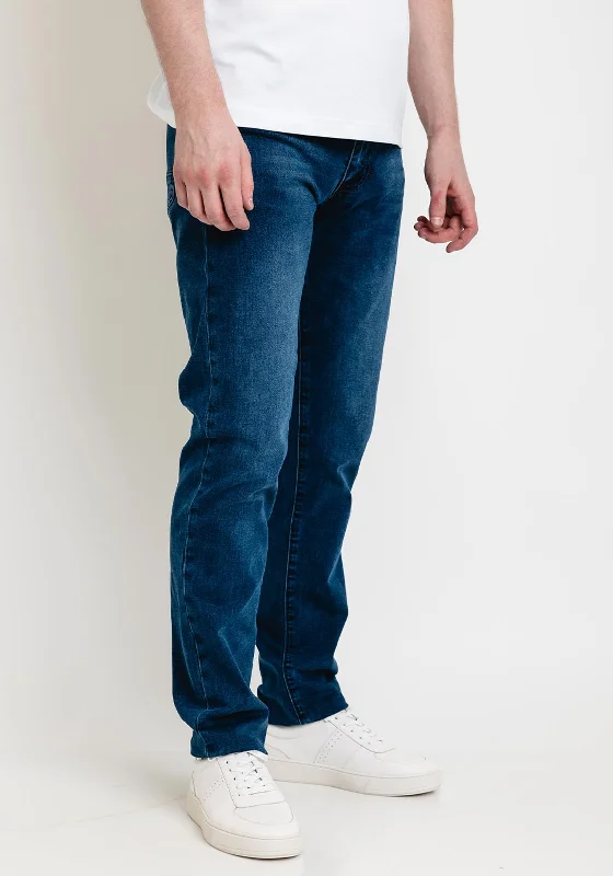 XV Kings by Tommy Bowe Scrum Tapered Jeans, Blue