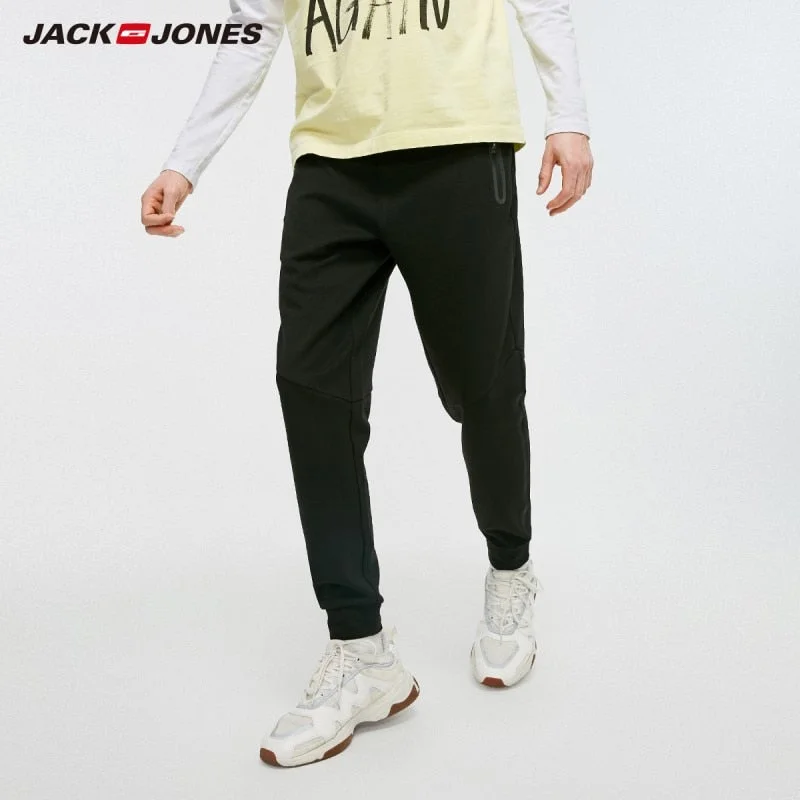 JackJones Men's Stretch Sports Jogger Pants Men's Slim Fit Sweatpants Fitness Sporty Trousers JackJones 219314526