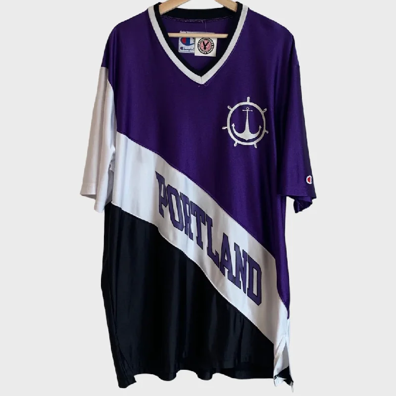 Vintage Portland Pilots Game Worn Shooting Shirt 2XL