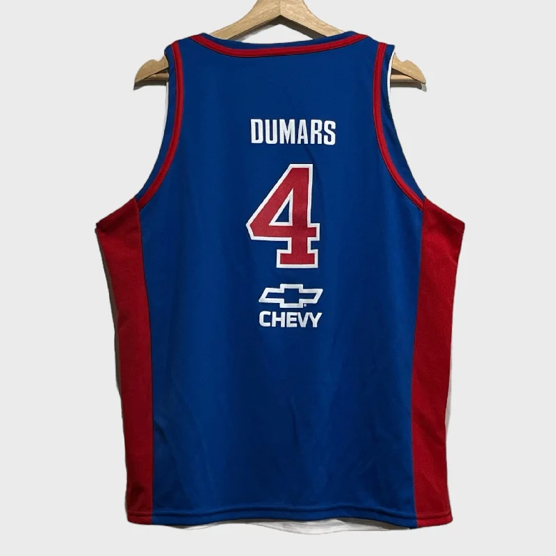 Joe Dumars / Richard Hamilton Detroit Pistons Reversible Jersey S