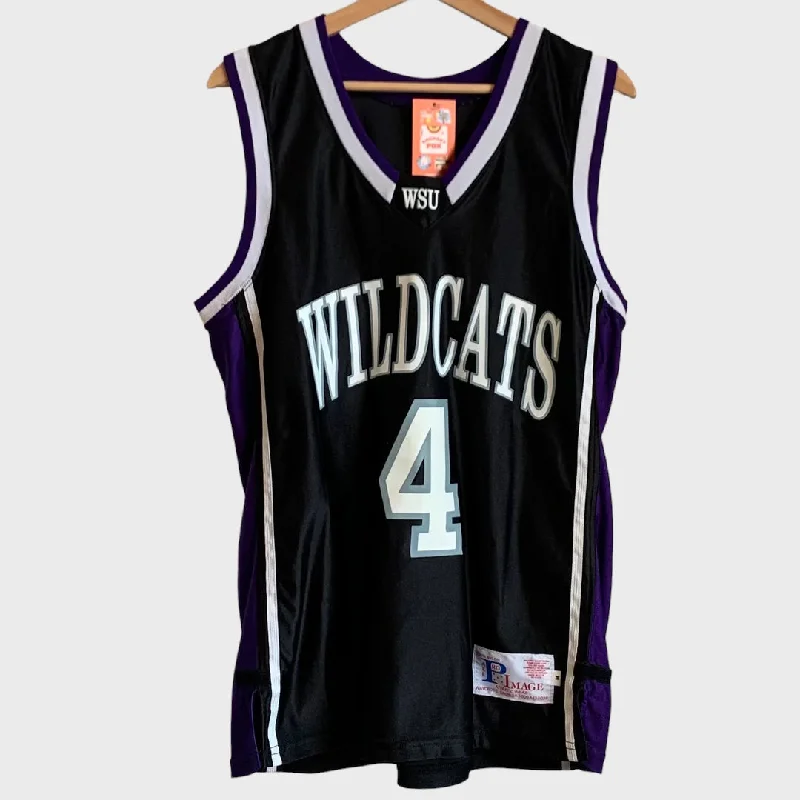 Vintage Weber State WSU Wildcats Game Worn Basketball Jersey M