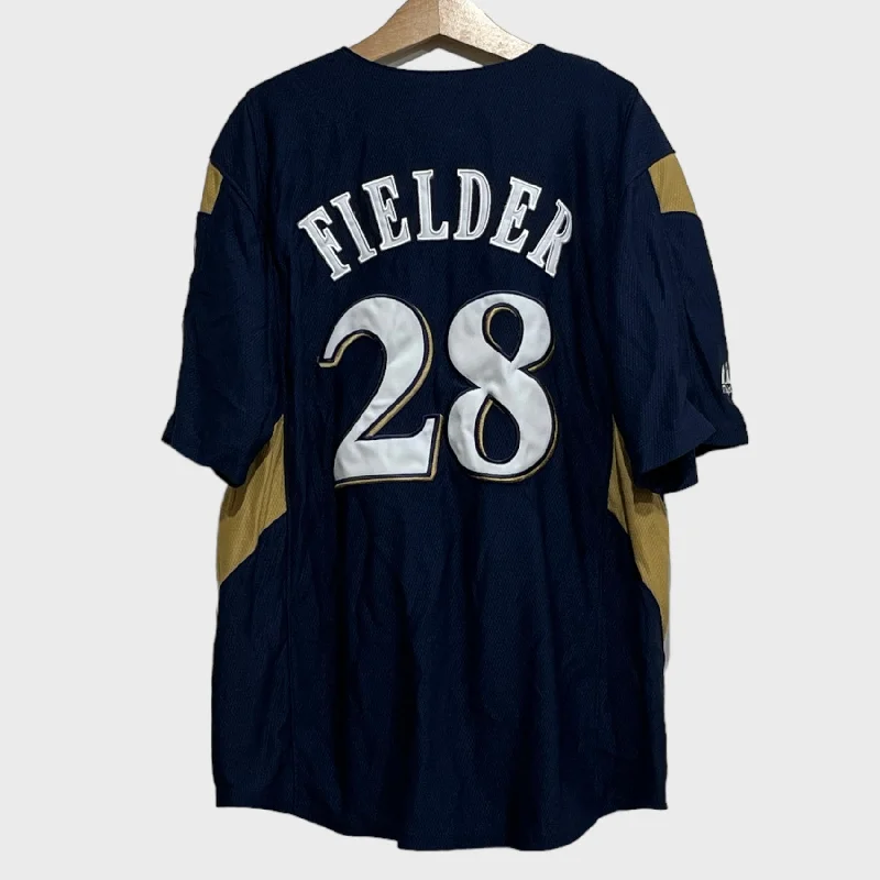 Prince Fielder Milwaukee Brewers Jersey Youth M