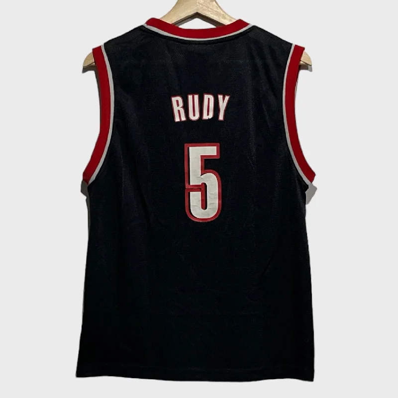 Rudy Fernandez Portland Trail Blazers Jersey Youth L