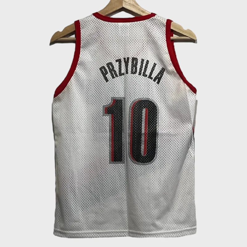 Vintage Joel Przybilla Portland Trail Blazers Jersey Youth XL