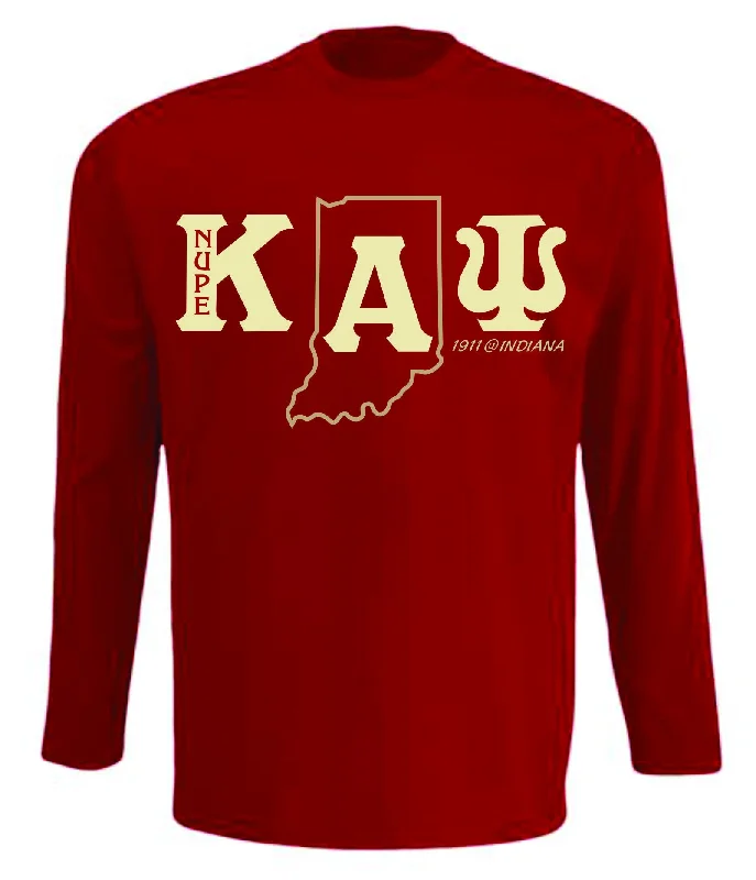 Kappa @ Indiana Long Sleeve Tee