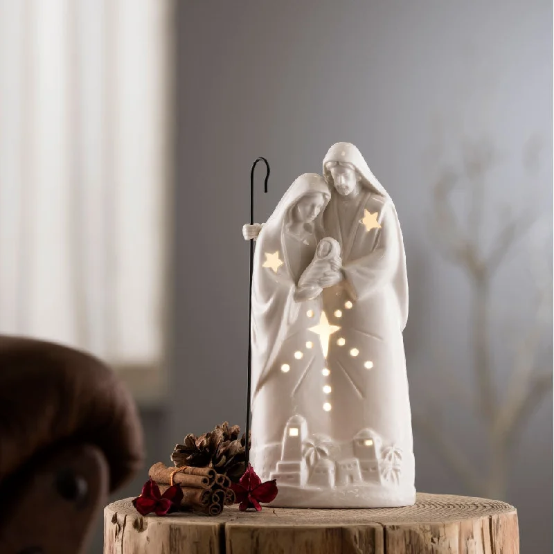 Belleek Living Nativity Group Led Light