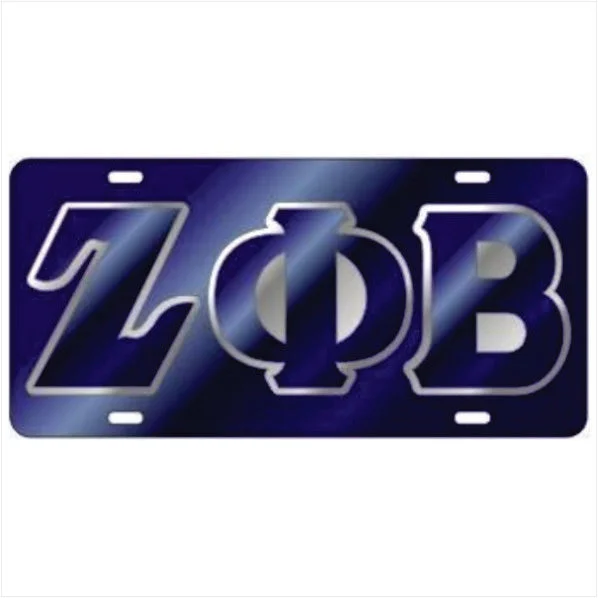 Zeta Color Outline Mirror Auto Tag