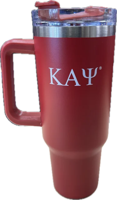 Kappa Tumbler w/ Handle