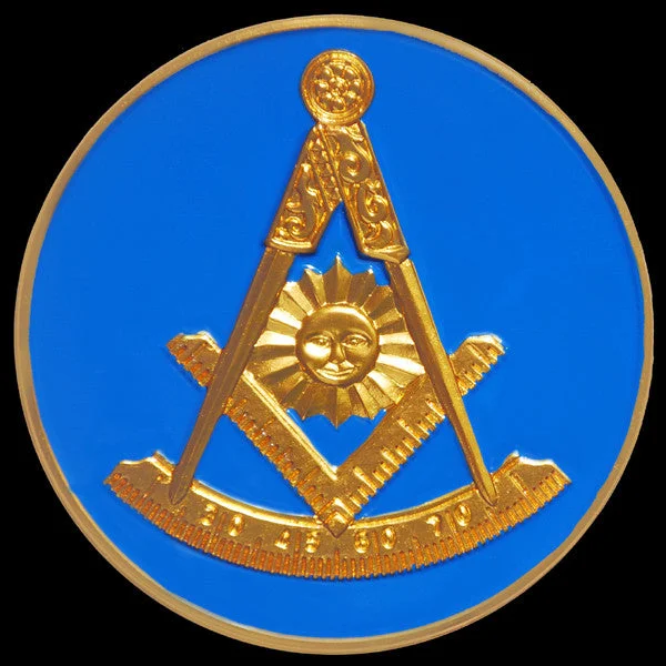 Past Masters Round Auto Emblem