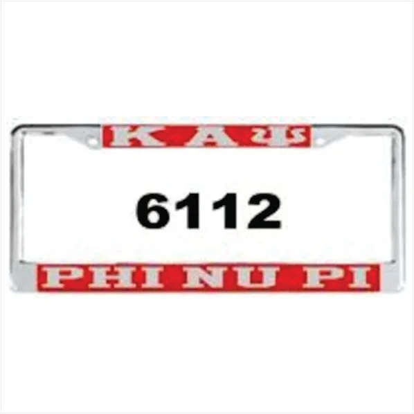 Kappa PNP KAP Auto Frame Red/Silver