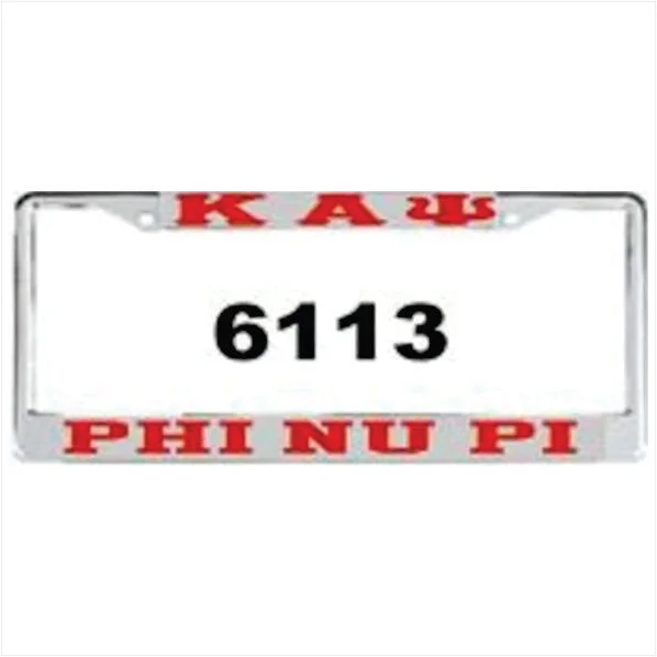 Kappa PNP KAP Auto Frame Silver/Red