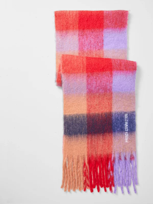 Super Soft Check Scarf